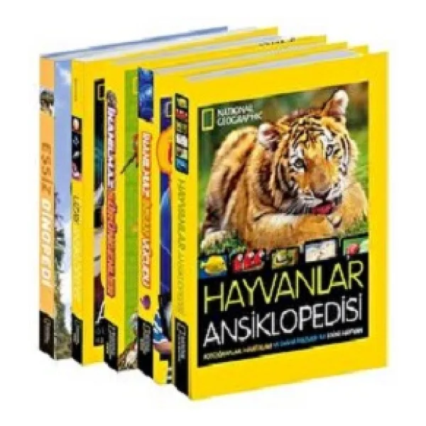 National Geographic Kids Dev Ansiklopedi Seti 5 Kitap