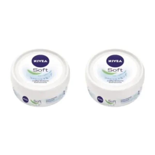 Nivea Soft Nemlendirici Bakım Kremi 200 ml 2 Adet