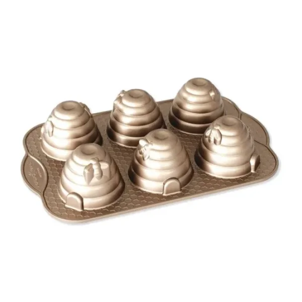 Nordic Ware Mini Arı Kovanı 6'lı Kek Kalıbı
