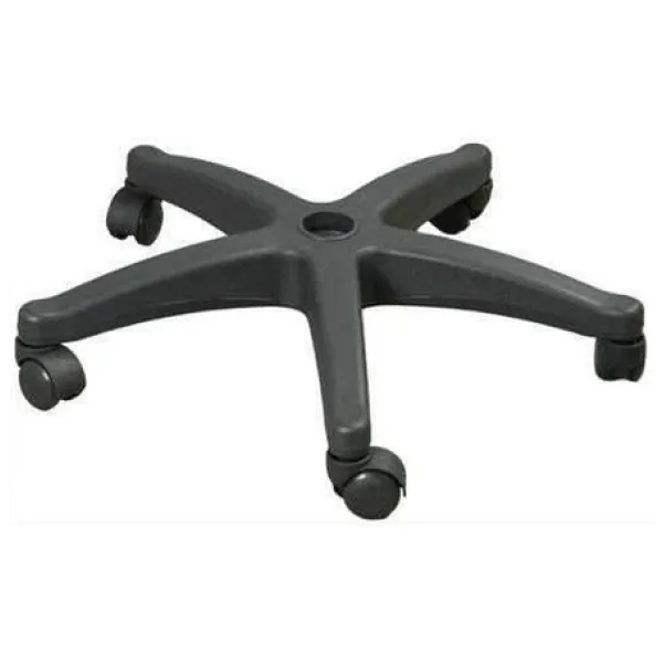 OFİS BÜRO ÇALIŞMA SANDALYE KOLTUK İÇİN PLASTİK TEKERLEKLİ DÖNER YILDIZ AYAK ÜNİVERSAL PLASTİK