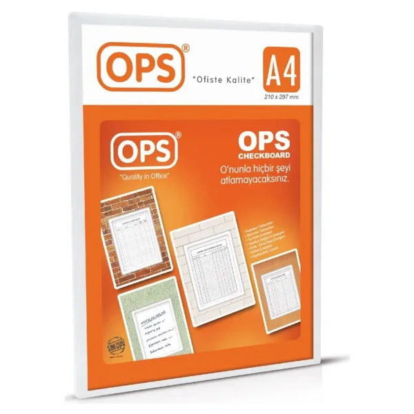 Ops Dp071 Duvar Tipi A4 Afiş Taşıyıcı