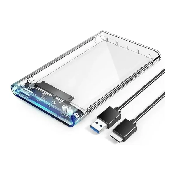 Orico USB 3.0 Micro B Şeffaf 2.5" inch SATA SSD Hard Disk Kutusu
