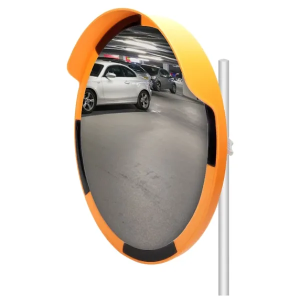 Otopark Çıkış Aynası Trafik Ayna Direği Seti Trafik Güvenlik Aynası 80 Cm 3M Ayna Direği