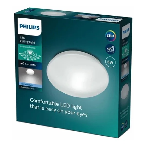 Philips Lamp232 Plafonyer 6W Ilık Beyaz-Gün Işığı 4000K