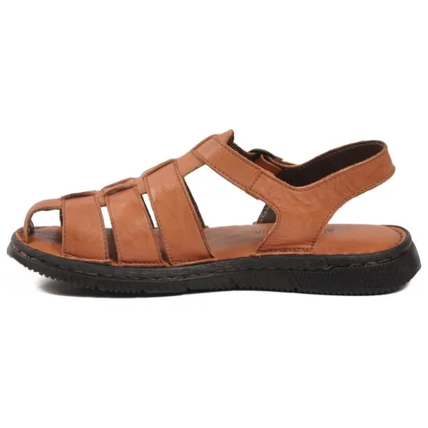 Pierre Cardin Hakiki Deri Taba Erkek Sandalet PC-7462