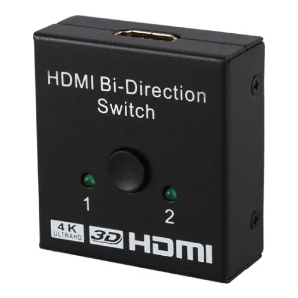Powermaster Çift Yönlü 2 Port Hdmı Çoklayıcı Birleştirici Switch