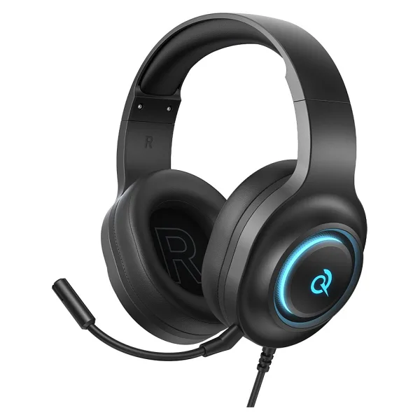 QCY HeroaD V200 RGB 7.1 USB Kablolu Kulak Üstü Oyuncu Kulaklığı