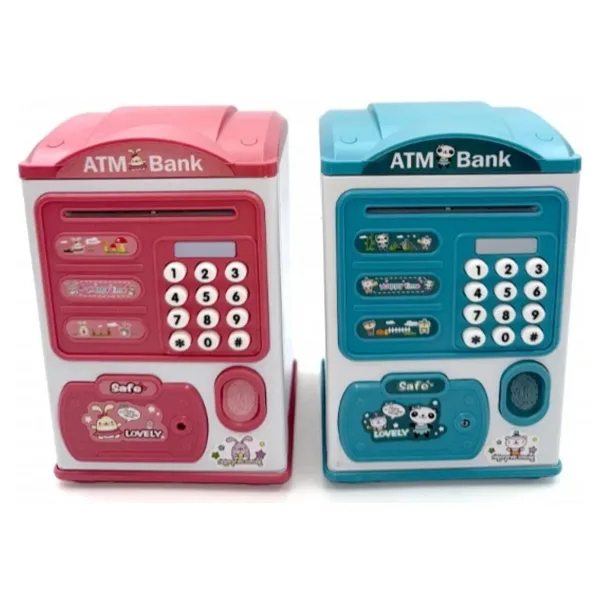 Sevimli Tasarımlı Şifreli Atm Kumbara