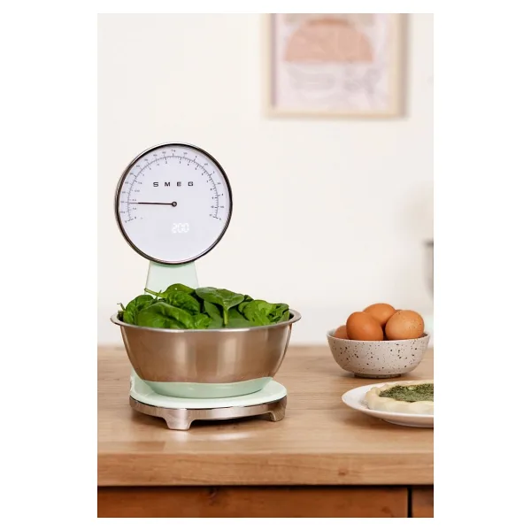 Smeg Retro KSF01PGWW Yeşil Mutfak Tartısı