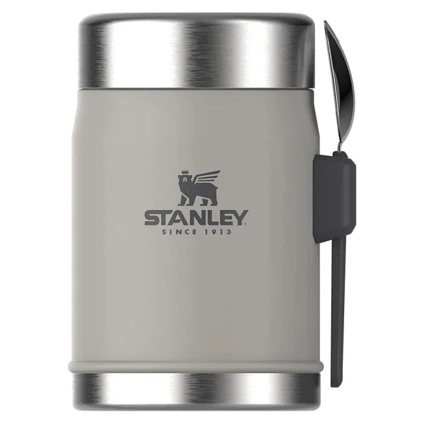 Stanley The Legendary Food Jar + Spork 0.4L Ash 2.0 10-09382-111 - Gri
