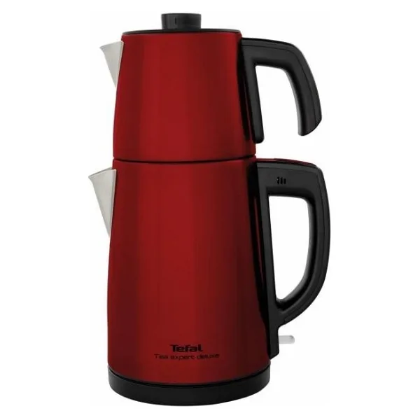 Tefal Tea Expert Deluxe Kırmızı 1650 W Çelik Demlikli Çay Makinesi