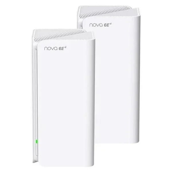 TENDA MX21 PRO (2-PACK) AXE5700 2.4G/5G/6G WIFI 6E INDOOR ACCESS POİNT/ROUTER
