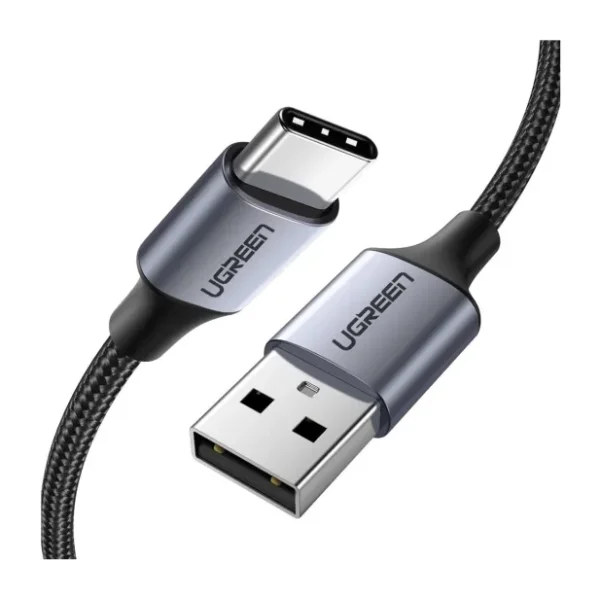 Ugreen 60126 1 M USB To Type-C Hızlı Şarj Kablosu