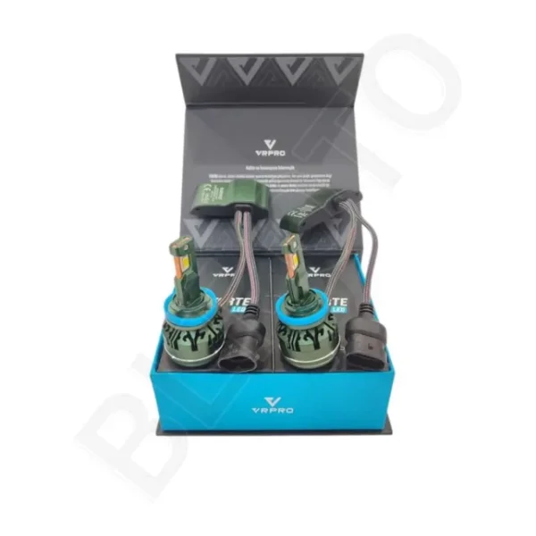 vr pro H11 FORTE LED XENON 22000 LÜMEN ŞİMŞEK ETKİLİ 65W (12-24V) UYUMLU