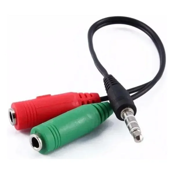 3.5mm Aux Kulaklık-Mikrofon Ayırıcı Kablo
