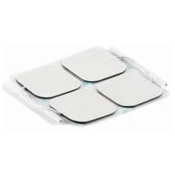 4 Adet Kablolu Tens Cihazı Elektrodu 5X5Cm 4Lü Paket Elektrot Ped