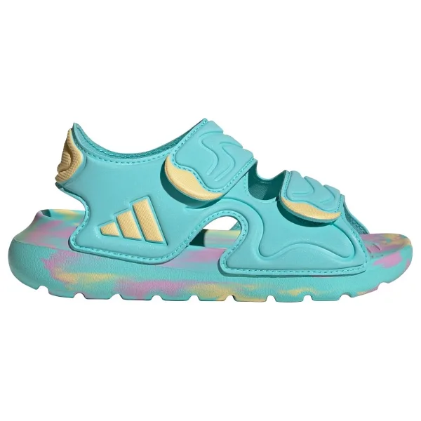 Adidas Altaswim 3 JS2539 Turkuaz Çocuk Sandalet