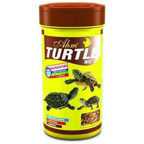 Ahm Turtle Mix 1000 ml Kaplumbağa Yemi