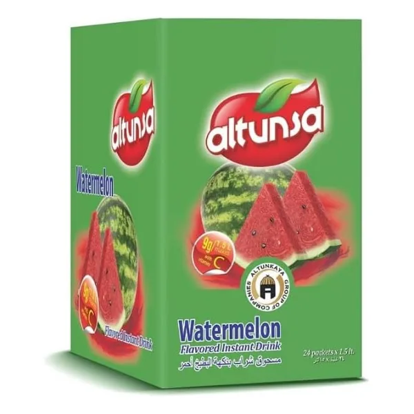 Altunsa Karpuz Aromalı Toz İçecek 9 gr 24'lü