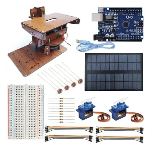 Arduino Güneş Takip Projesi Combo Set - DIY (Demonte)