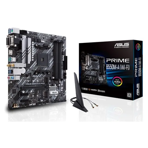 Asus Prime B550M-A Wi-Fi II AMD AM4 DDR4 Micro ATX Anakart