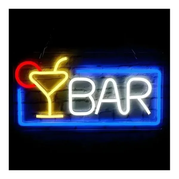 Bar Yazılı Neon LED Işık