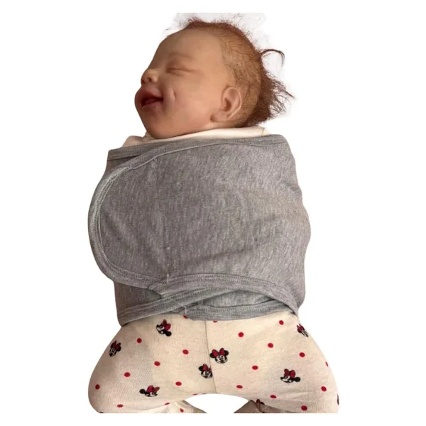 Bebek Kundak Kemer Ayarlanabilir Ergonomik Yenidoğan Yarım Kundak (Gri) - Çok Renkli