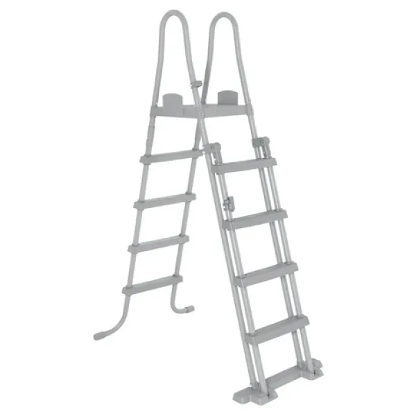 Bestway Güvenlikli Havuz Merdiveni 132 Cm 58332 Gri