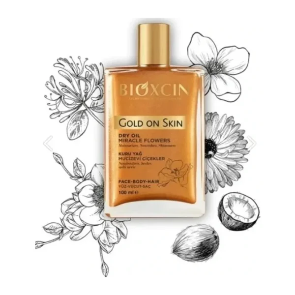 Bioxcin Gold on Skin Işıltılı Kuru 100 ml Vücut Yağı