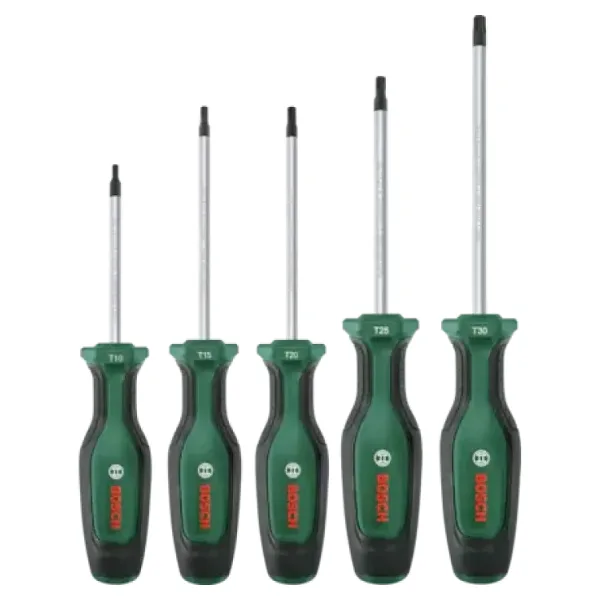 Bosch 1600A02BX6 5 Parça Torx Tornavida Seti