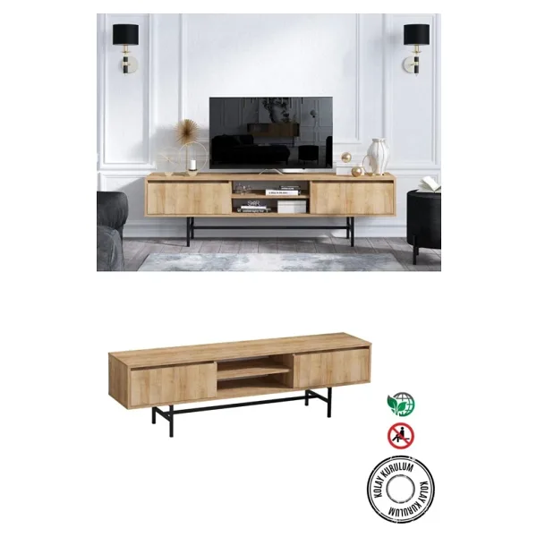 Decormet Matias Tv Sehpası Safir Meşe