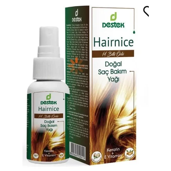 Destek Hairnice Doğal Saç Bakım Yağı 150 ml