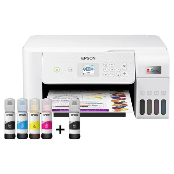 Epson L3266 Wi-Fi + Tarayıcı + Fotokopi Renkli Çok Fonksiyonlu Tanklı Mürekkep Püskürtmeli Yazıcı