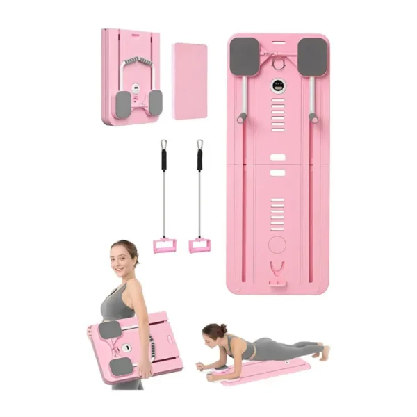 Evde Spor İçin Kochler Pilates ve Egzersiz Aleti - Core, Kalça, Karın, Bel ve Kol Antrenmanına Uygun Çok Amaçlı Tahta