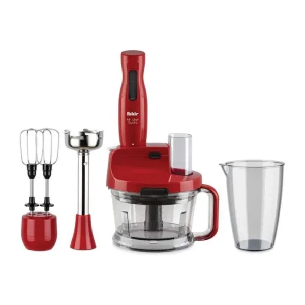 Fakir Mr.Chef Quadro Kırmızı 1000 W Blender Seti