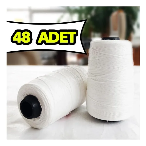 FDM Çuval Ağzı Dikiş Makinesi İpi 48 Bobin