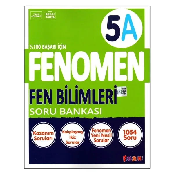 Fenomen Okul Yayınları 5. Sınıf Yeni Fen Bilimleri (A) Soru Bankası