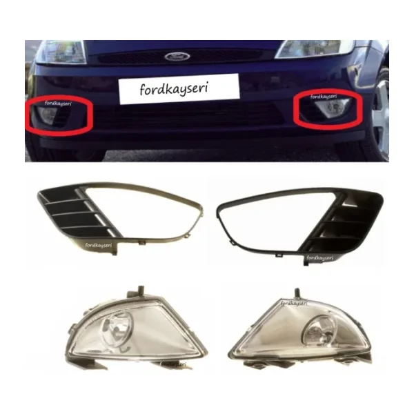 Ford Fiesta Mk6 Sis Far Kiti 2002-2006