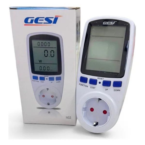 GeSi KWE-PM01 Priz Tipi Wattmetre 16A 3680W