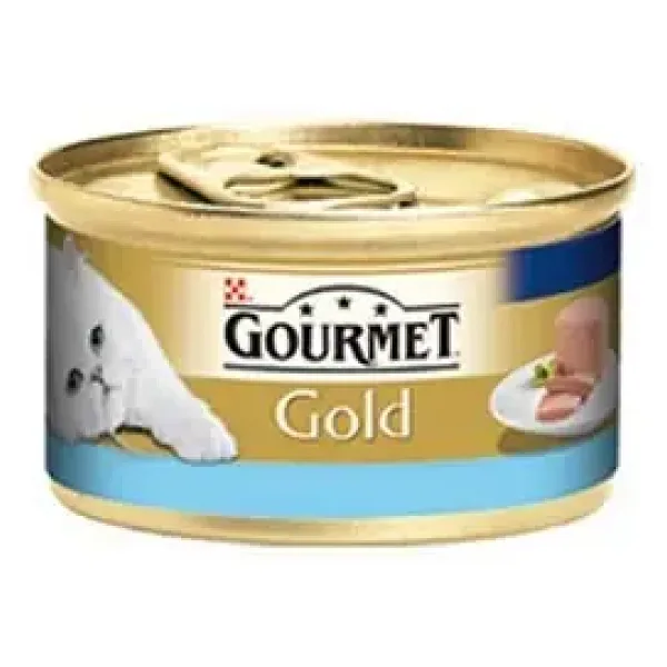 Gourmet Gold Kıyılmış Ton Balıklı 85 gr Yetişkin Konserve Kedi Maması