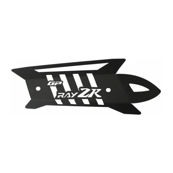 Gp Kompozit Yamaha Rayzr 2024 Uyumlu Egzoz Koruma Kapagi Siyah