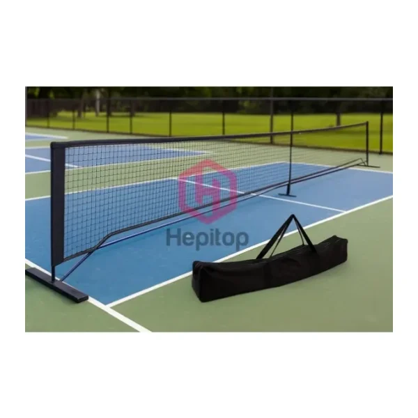 HEPİTOP Taşınabilir Pickleball - Tenis - Badminton Filesi 6 Metre - Portatif Taşıma Çantalı