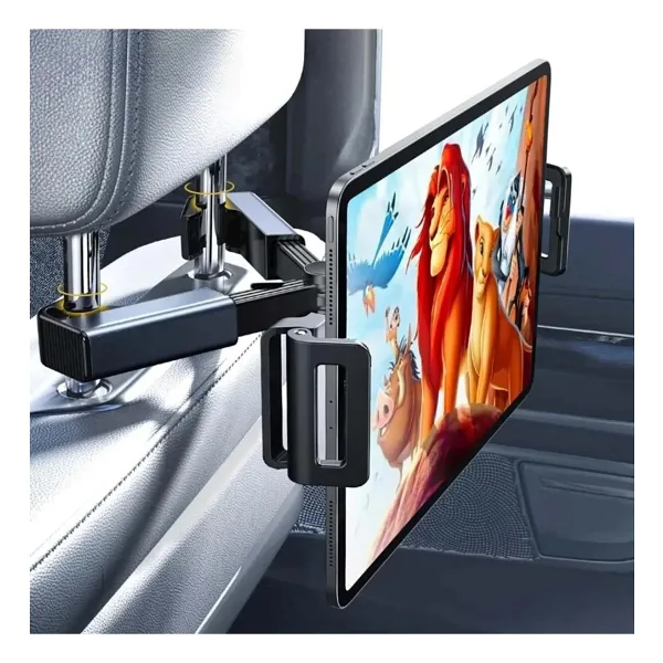 HyMark Araba Kafalık 12.9 İnç Araç Arka Koltuk Evrensel Tablet ve Telefon Tutucu 360° Dönebilir