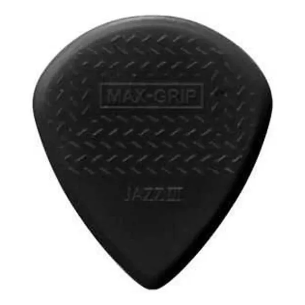 Jim Dunlop Max-Grip Jazz III Black Stiffo Pena