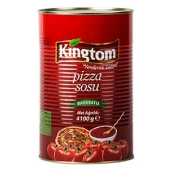 Kingtom Baharatlı Pizza Sosu 4100 Gr