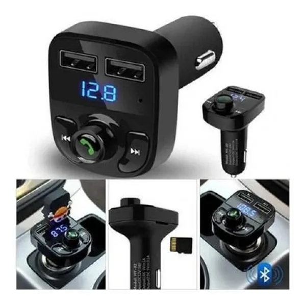 Lisinya Bluetooth Fm Transmitter Car X8