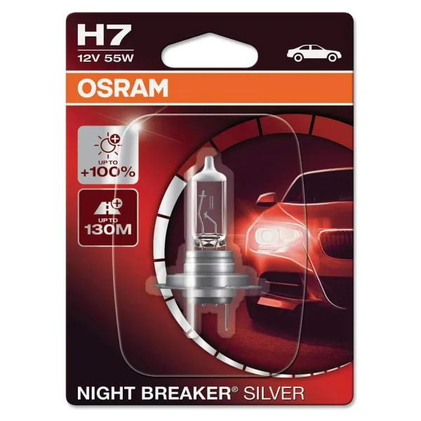 Osram Night Breaker Silver 12V H7 64210NBS 55 W Oto Ampul
