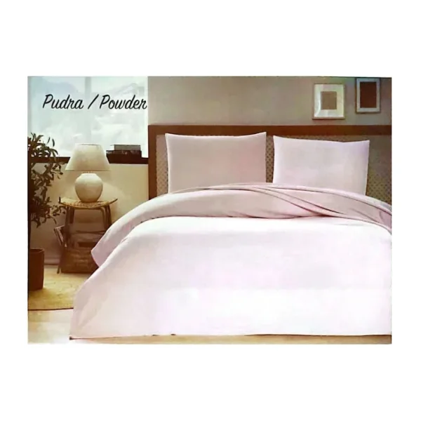 Özdilek Colourist Pudra Bambu Çift Kişilik Pike Takımı
