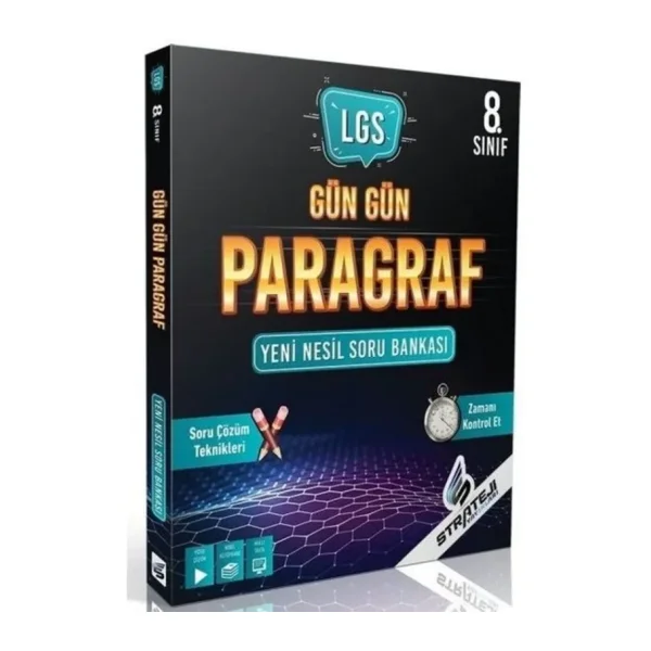 paraf yayınları Yayınları 8. Sınıf LGS Gün Gün Paragraf Soru Bankası 2021-2022 Alens group 897754