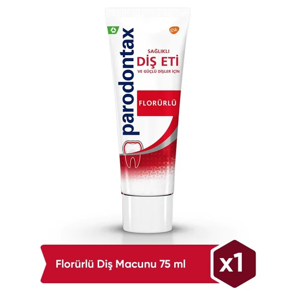 Parodontax Geliştirilmiş Tat 75 ml Florürlü Diş Macunu